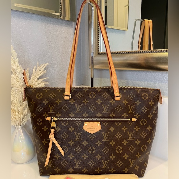 🎀 LOUIS VUITTON Monogram Canvas Iena MM Tote Bag - Picture 1 of 17